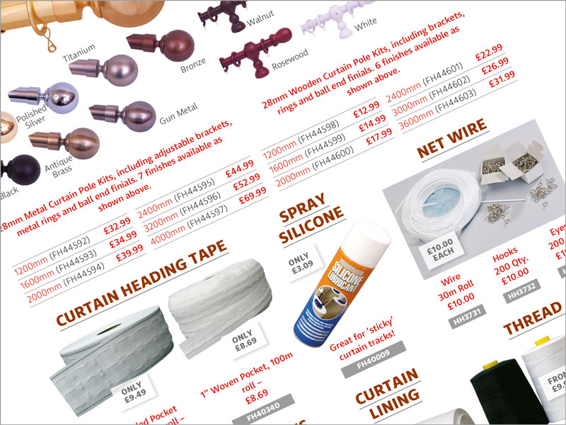 Upholstery & Curtain Sundries