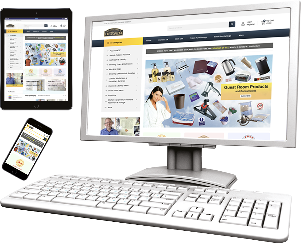 Our online store offers 24/7 convenience and is mobile friendly
