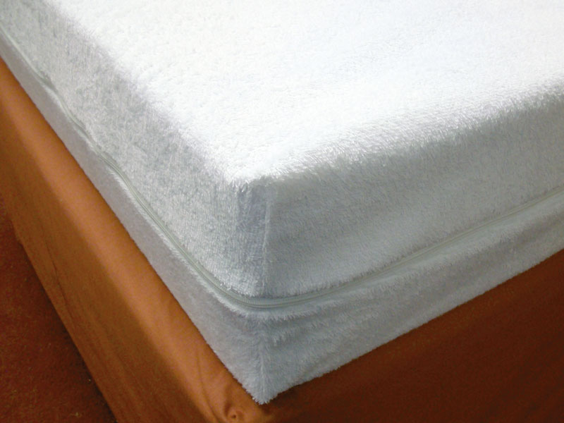 Our mattresses are suplied with a zip on all over cover