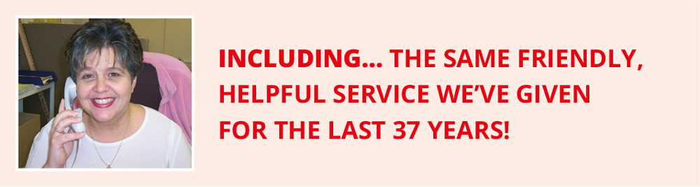 The same friendly service